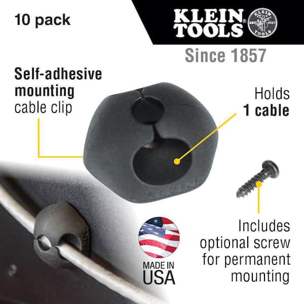 Klein Tools Cable Management Kit (22-Piece) 80053 - The Home Depot