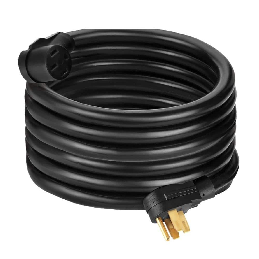 50 ft. STW 40 Amp 125/250-Volt 14-50 to 14-50 RV Generator Extension Cord H