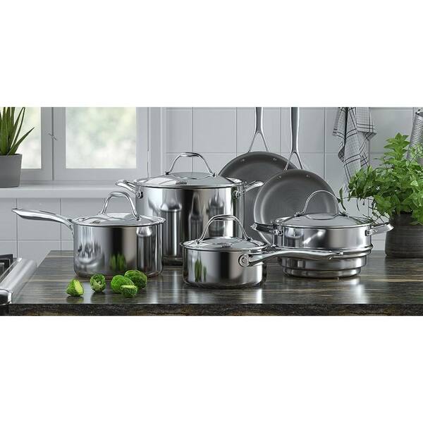 Cooks Standard 12 in. Multi-Ply Clad Stainless Steel Wok Cooks Standard 12 in. Multi-Ply Clad Stainless Steel Wok