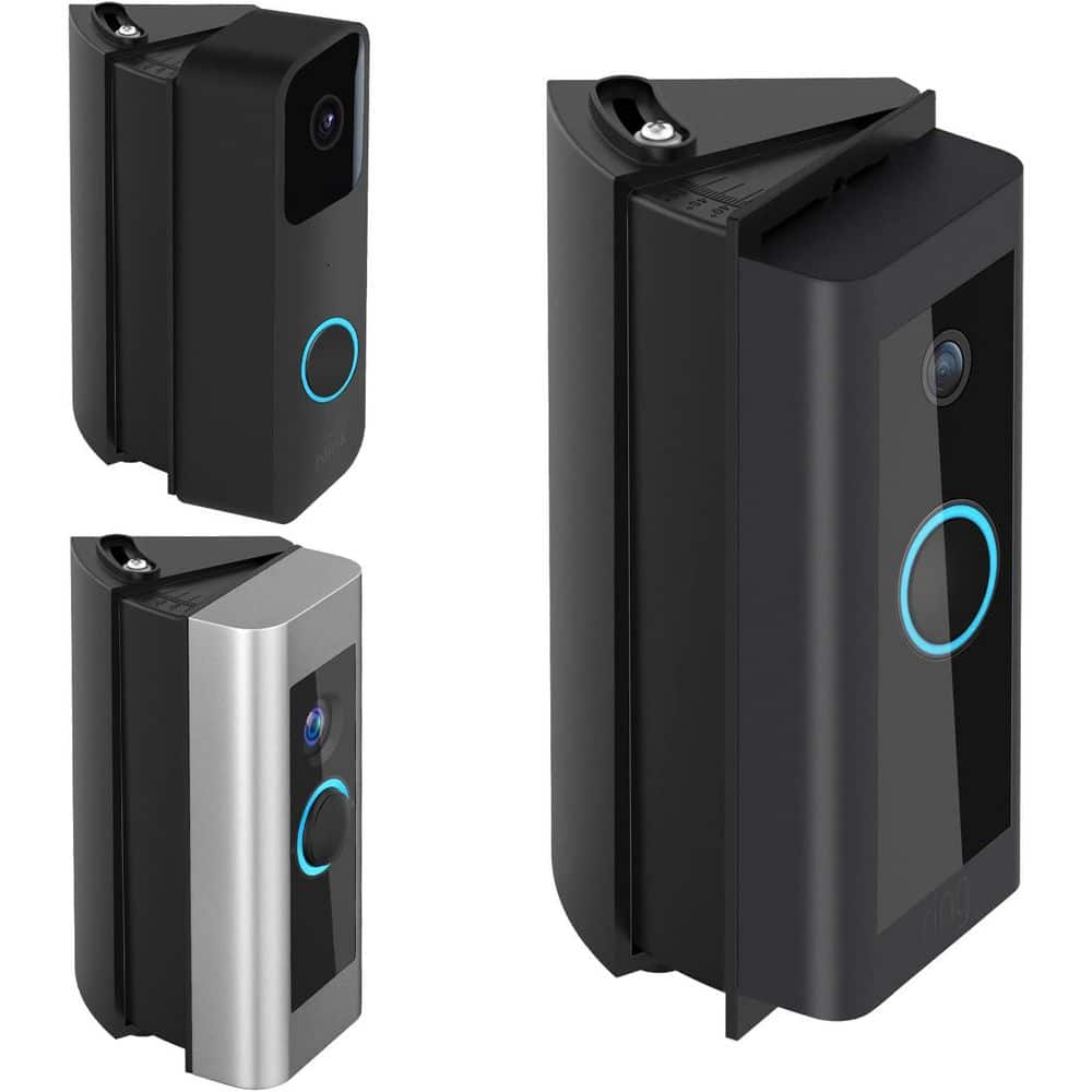 Adjustable 30 to 55° Doorbell Angle Mount for Video Doorbell Wired/Pro