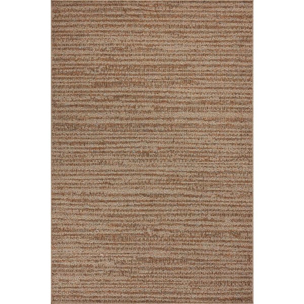 LOLOI II Merrick Oatmeal/Multi 11 ft. x 15 ft. Indoor/Outdoor Area Rug