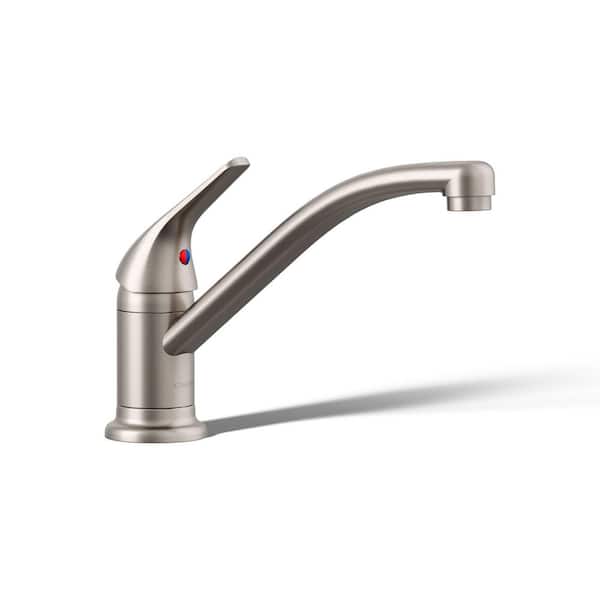 Jolt Single-Handle Standard Kitchen Faucet in Vibrant Stainless
