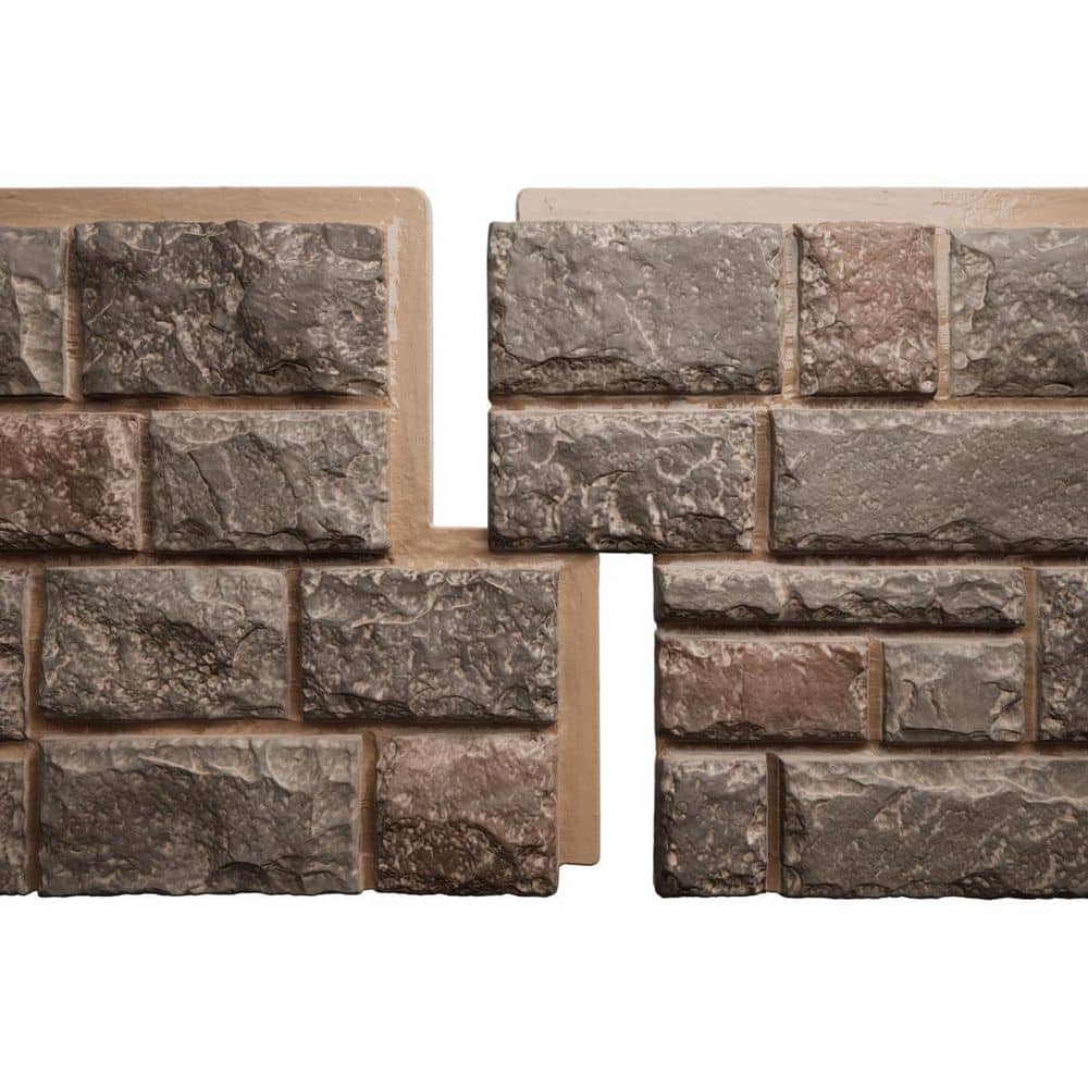 "EverStone Regal Faux Stone Panel, 47 3/4""W x 24 3/4""H x 1 3/4""D, Breckenridge Color" price history on PriceWatchPro