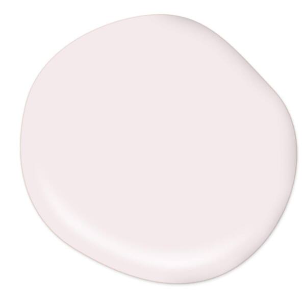 BEHR PREMIUM PLUS 5 gal. #100A-1 Barely Pink Flat Low Odor Interior Paint &  Primer 105005 - The Home Depot