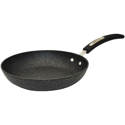 Rock 9.5 in. Fry Pan with Bakelite Handle in Black