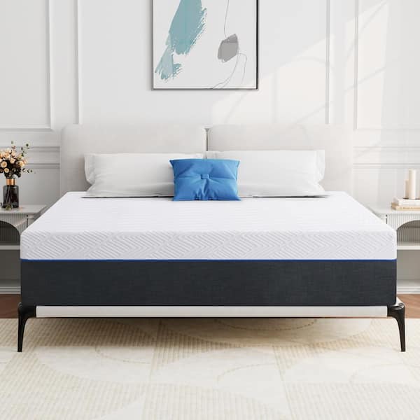 Ofanext 8 in. Medium Memory Tight Top Full Mattress, Mattress in a box