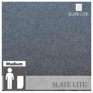 Galaxy Black 24 in. x 48 in.  Black Slate Thin and Flexible Stone Sheet Wall Tile (8 sq. ft. / Case)