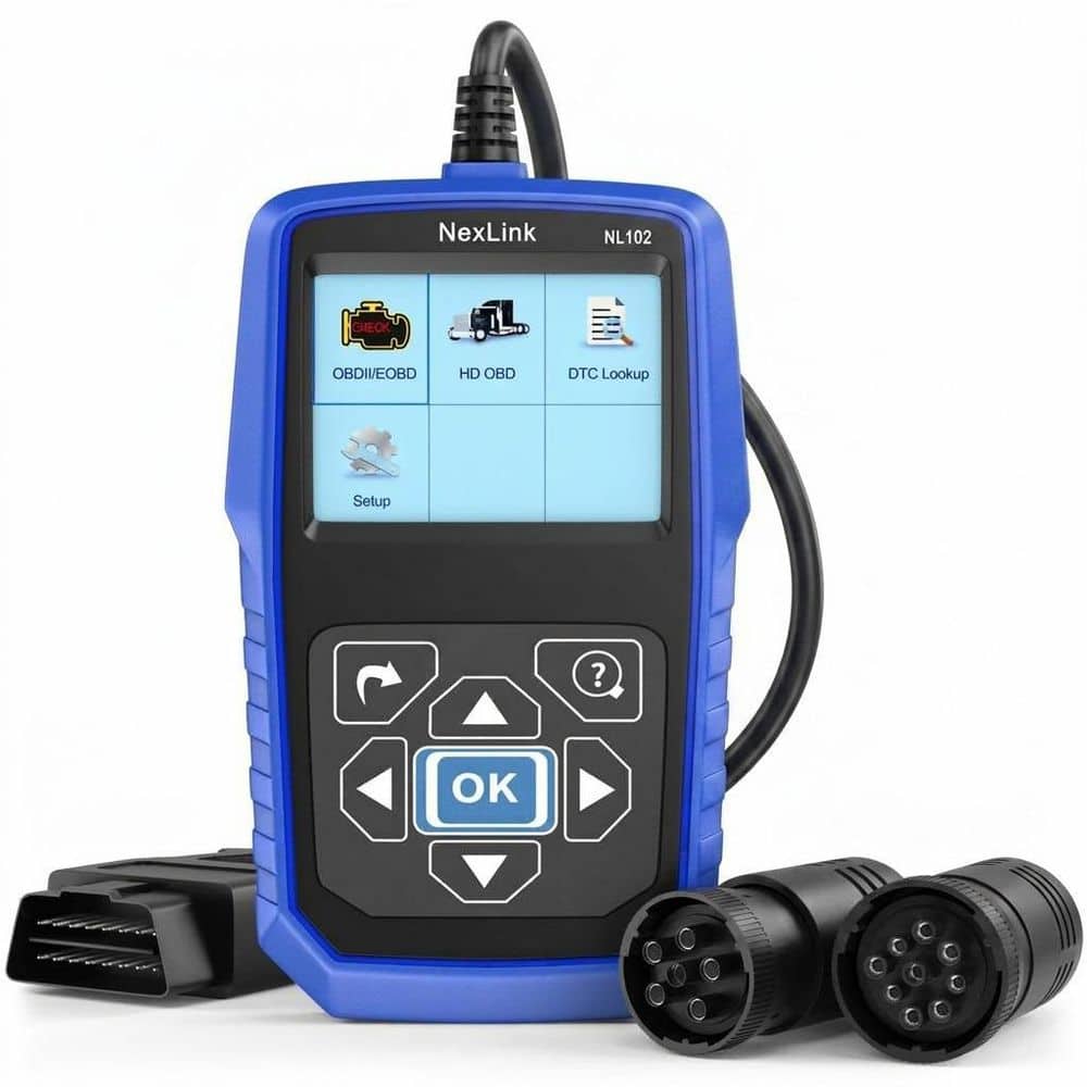 Heavy Duty Truck Scanner NL102 Full System Diesel Diagnostic Tool for Cummins Isuzu Freightliner Caterpillar price history on PriceWatchPro