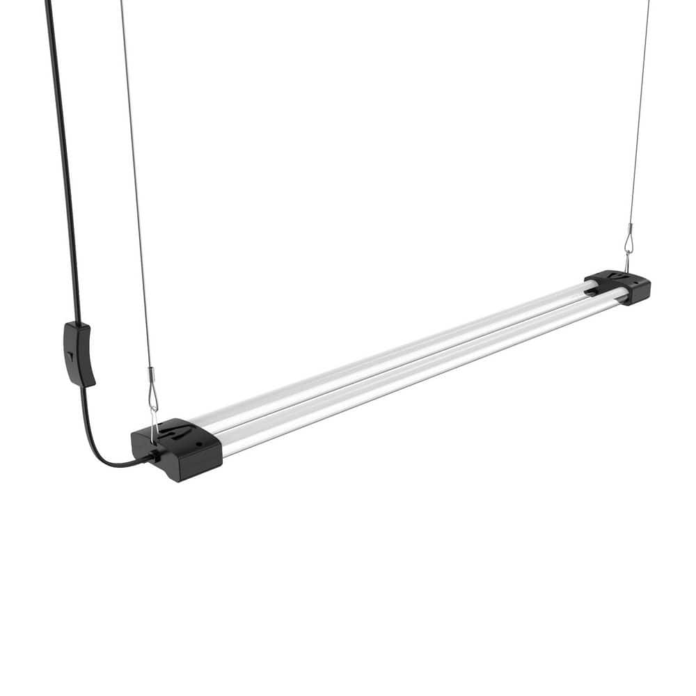 BoostGro 36" Black LED Grow Light with Full Spectrum for Indoor Plants