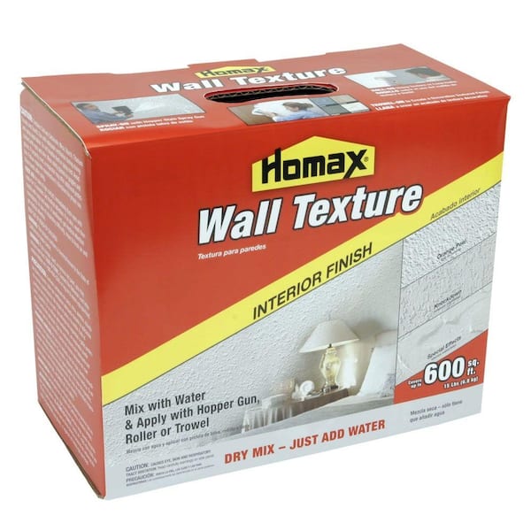 Homax 15 Lbs Dry Mix Wall Texture 8360 30 - Plaster Wall Repair Kit Home Depot