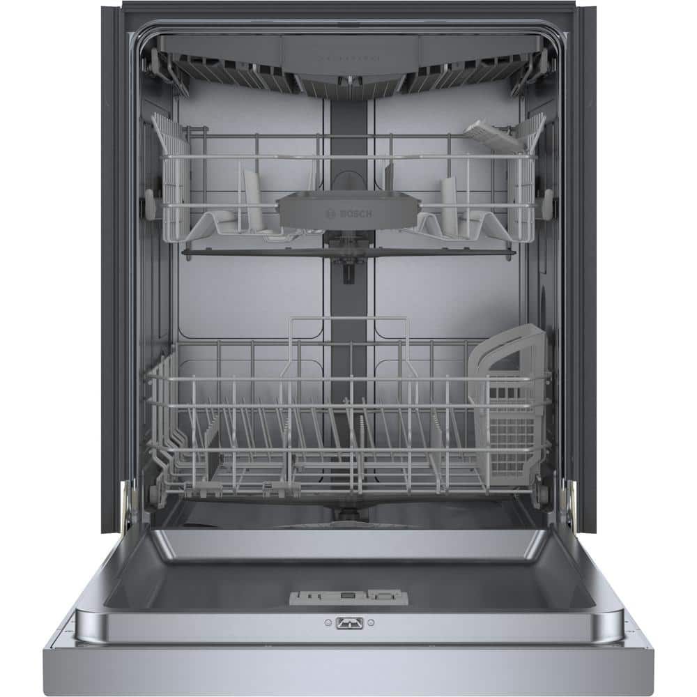 24" Stainless Steel Built-In Dishwasher with Front Control and 3rd Rack