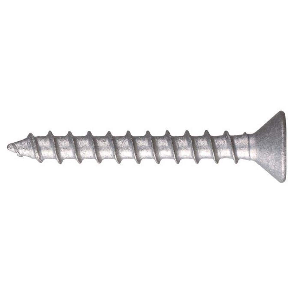 1/4 in. x 2-1/4 in. Kwik Con II Carbon Steel Zinc Plated Phillips Flat Head Concrete Screw Anchor (100-Piece) price history on PriceWatchPro