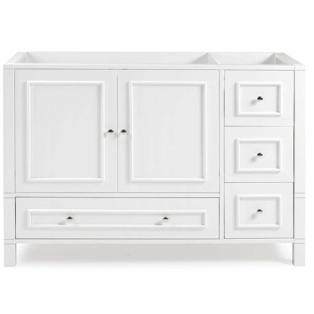 30 in. Sink and Drawer Base Vanity Bathroom Cabinet in Unfinished Poplar