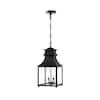 Home Decorators Collection Rainbrook 2-Light Matte Black Outdoor ...