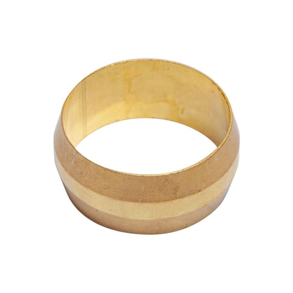 LTWFITTING 5/8 in. Brass Compression Sleeve Fittings (250-Pack)
