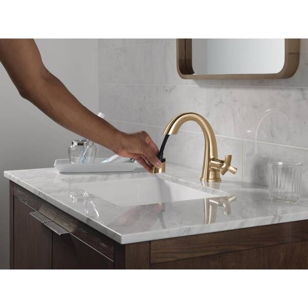 Delta H550CZ Champagne Bronze Stryke Single Handle Lavatory Faucet