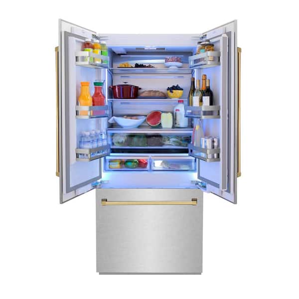 「R」ealize Amazon.com: ZLINE 36 Inches 19.6 Cu. Foot Panel Ready French
