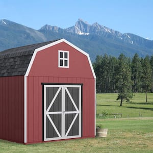 Do-it Yourself Braymore 10 ft. x 14 ft. Outdoor Wood Storage Shed with Smartside and Floor system Included (140 sq. ft.)
