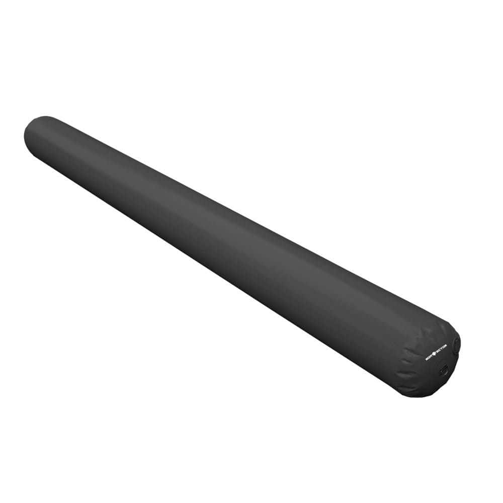 Heavy-Duty Inflatable Rafting Fender with Stainless Steel D-Rings for Boat, Yachts & Sailboats-144 in. x 12 in., Black price history on PriceWatchPro