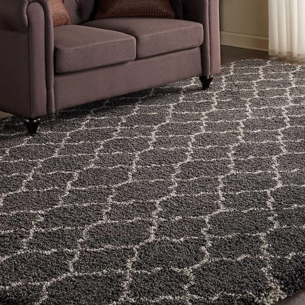 Casanova Charcoal Gray 13 ft. 60 oz. Polypropylene Twist Installed Carpet