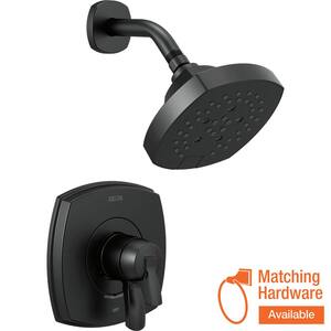 DELTA T14276-BL 14 Series Nur-Dusche – Matt Schwarz – Mit H2Okinetic Technologie Für Mehr Wasserspaß