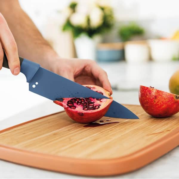 Bamboo Cutting Board with Container & Vegetable Peeler Set