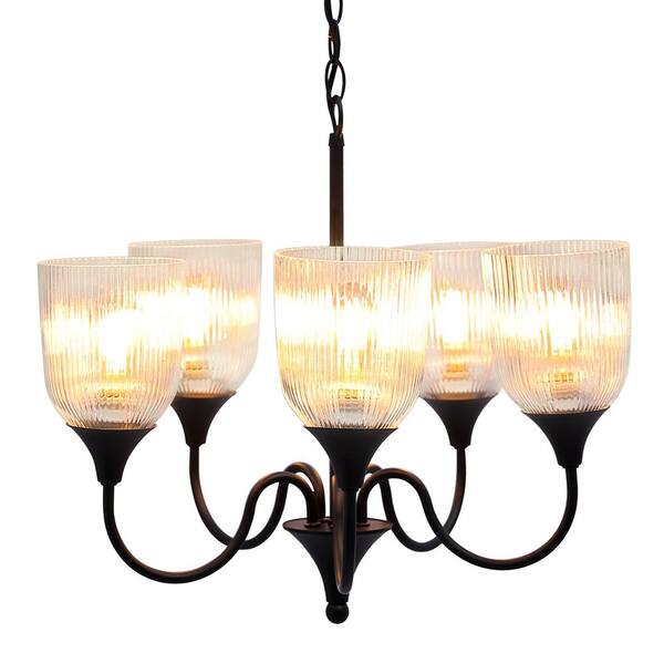 Reviews for Sunpez 20 in. W, 5-Light Black Chandelier