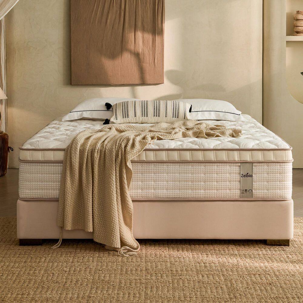 King Medium Firm Gel Memory Foam Individually Pocketed Springs 14 in. Bed-in-a-Box Motion Isolation Mattress price history on PriceWatchPro