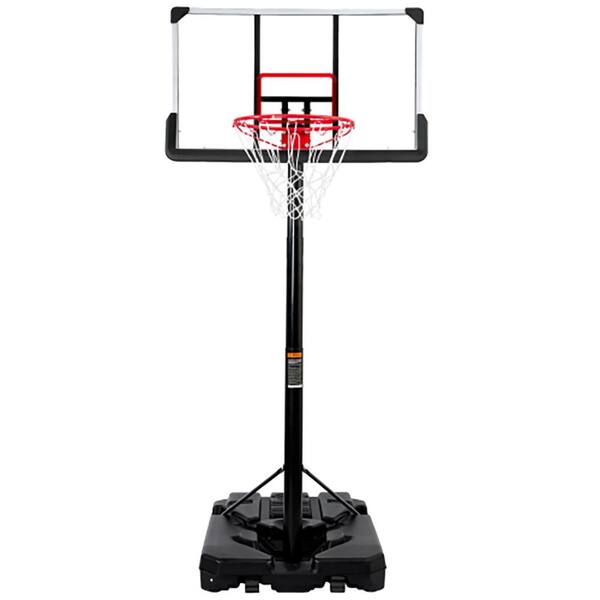 HOTEBIKE 6.6 ft. to 10 ft. H Portable Basketball Hoop & Goal, Adjustment Outdoor Basketball System for Youth Adults, Metal