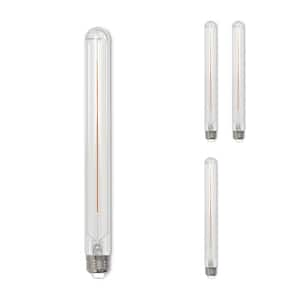 40-Watt Equivalent Soft White Light T9 Long (E26) Medium Screw Base Dimmable Clear LED Light Bulb (4 Pack)