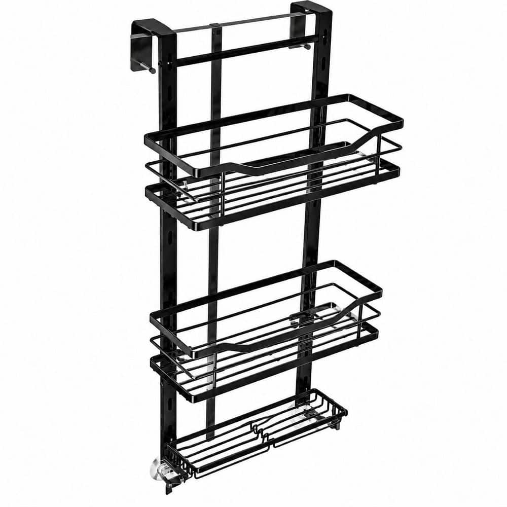 3-Tier Over the Door Hanging Shower Caddy No Drill Stainless Steel