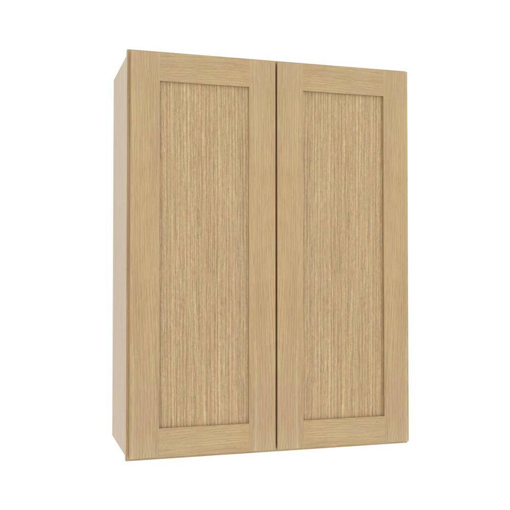 Reviews for Hampton Bay Avondale 27 in. W x 12 in. D x 36 in. H Ready to Assemble Plywood Shaker ...