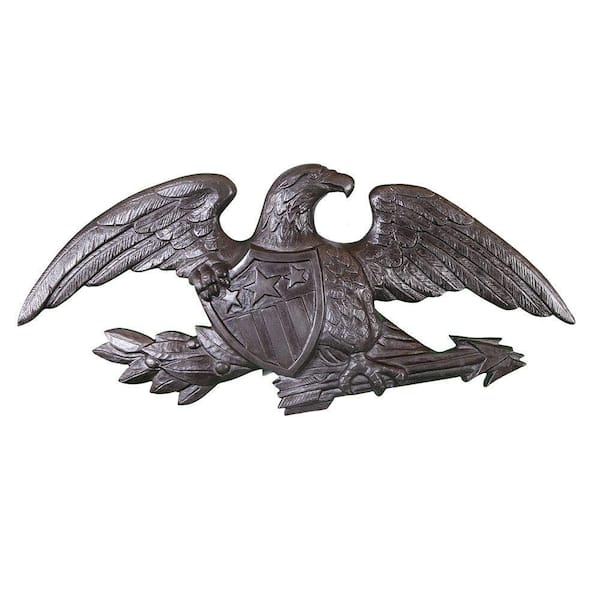 Montague Metal Products 23 in. Deluxe Swedish Iron Wall Eagle