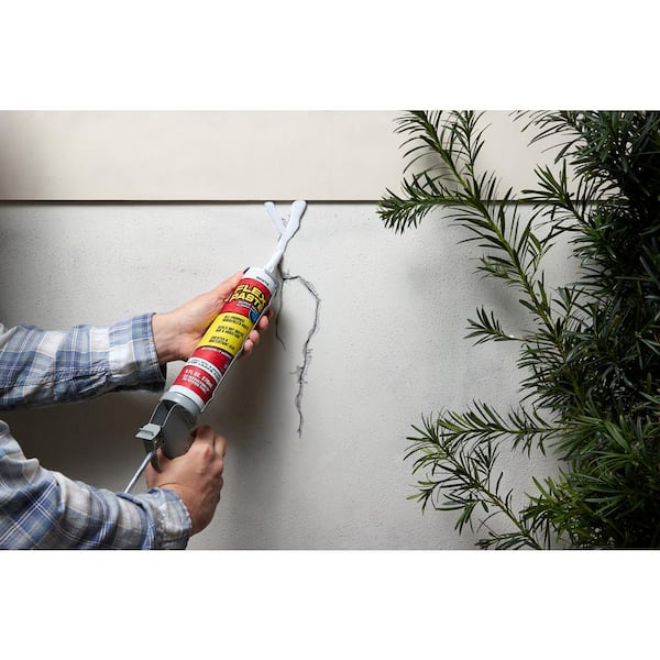 Flex Paste 9 fl. oz. White All Purpose Strong Flexible Watertight Multipurpose Sealant (4-Pack)