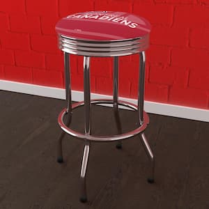 Indiana Pacers City 29 in. Yellow Backless Metal Bar Stool with