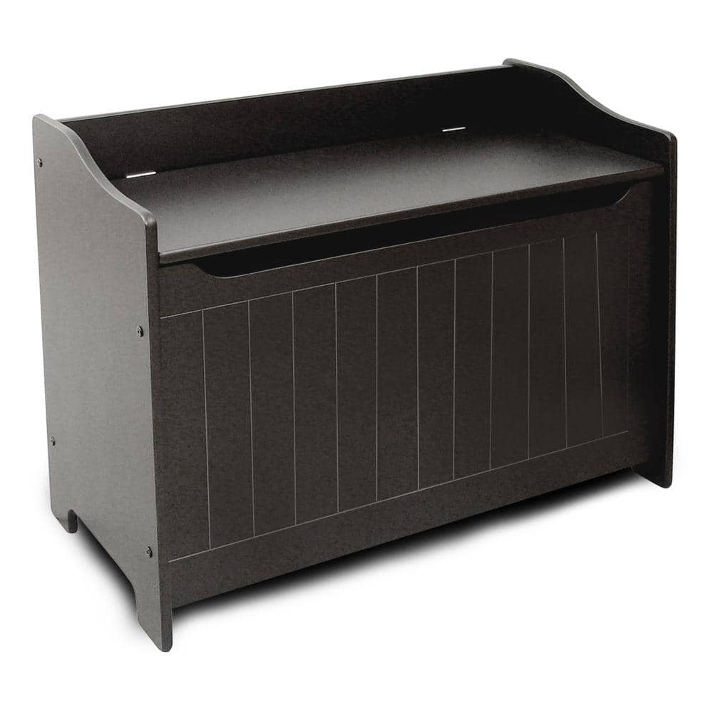 Catskill Craftsmen Black Storage Bench 89096 The Home Depot