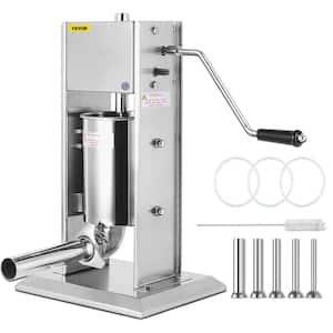 VEVOR 1100-Watt Silver Electric Meat Grinder 550 lbs./Hour Commercial  Sausage Stuffer Maker 1.5-HP for Industrial and Home Use  1100WJRJ90800X001V1 - The Home Depot