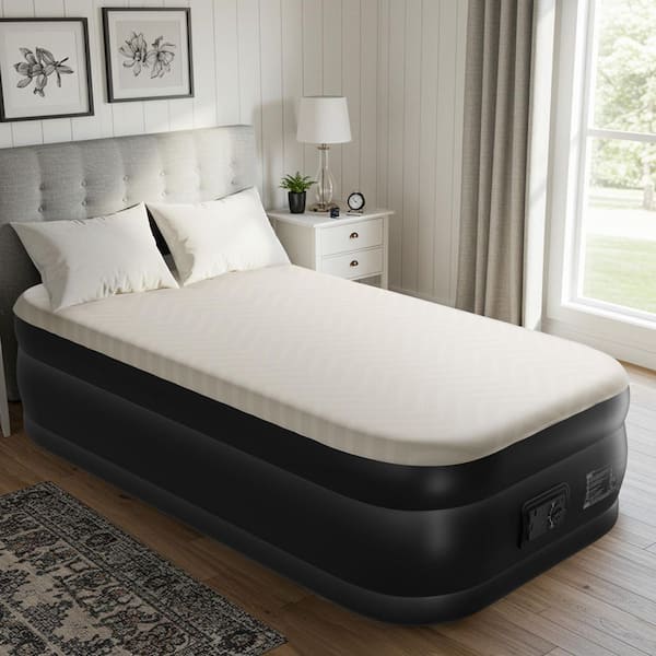 Patio Twin Air Mattress with Built-in Pump
