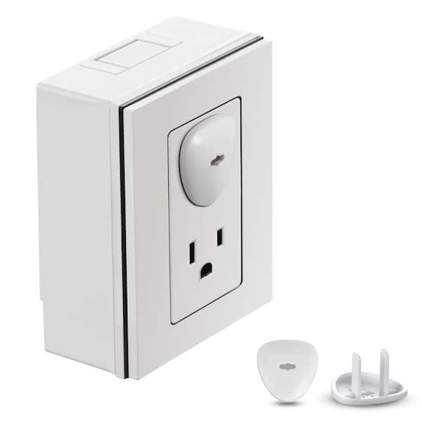 Outlet Covers 70-Pack Plug Covers for Electrical Outlets Secure Electric Socket Protector Caps with Shock Prevention