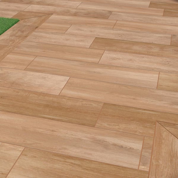 MSI Lucas Betulla 2 cm. x 12 in. x 48 in. Matte Porcelain Wood Look Paver Tile (56 sq. ft. / pallet)