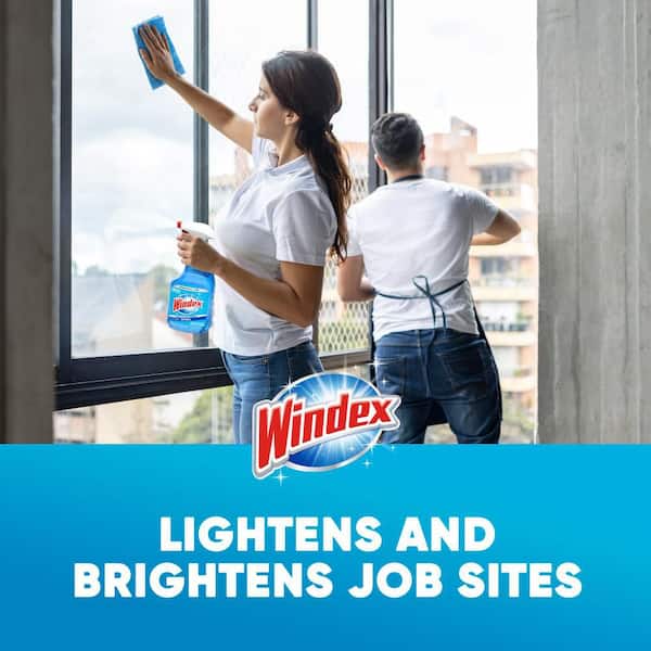 Windex 32 oz. Commercial Line Trigger Bottle Original Glass