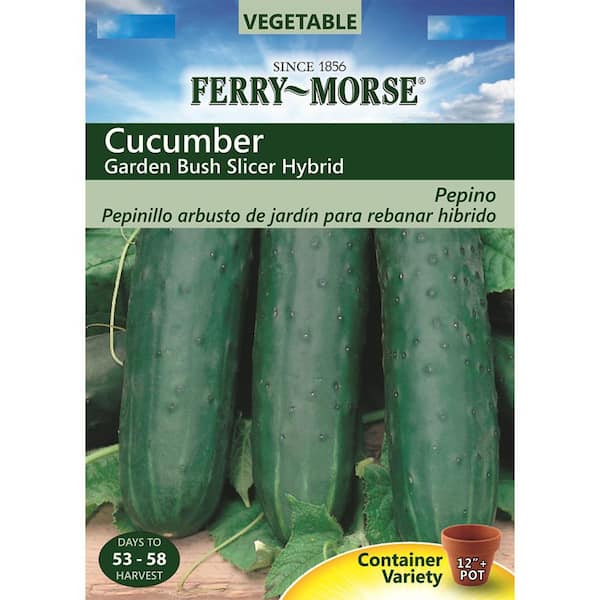 Ferry-Morse Cucumber Garden Bush Slicer Hybrid Vegetable Seed