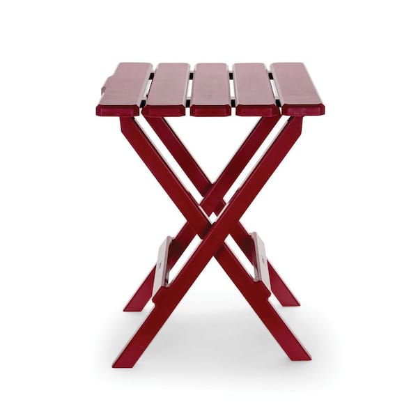 Camco Adirondack Folding Table Large - Red