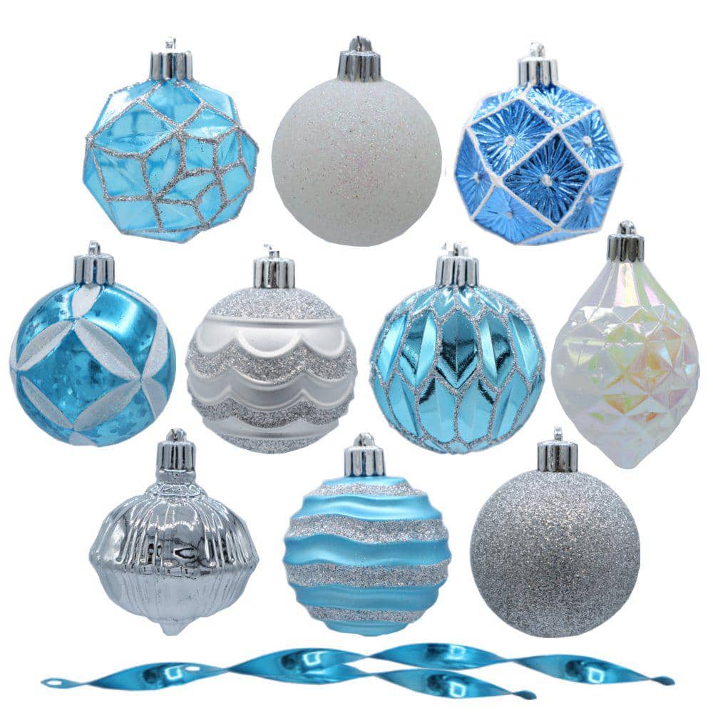 Home Accents Holiday 60 mm Assorted Ornament (101-Count) H2081 - The ...