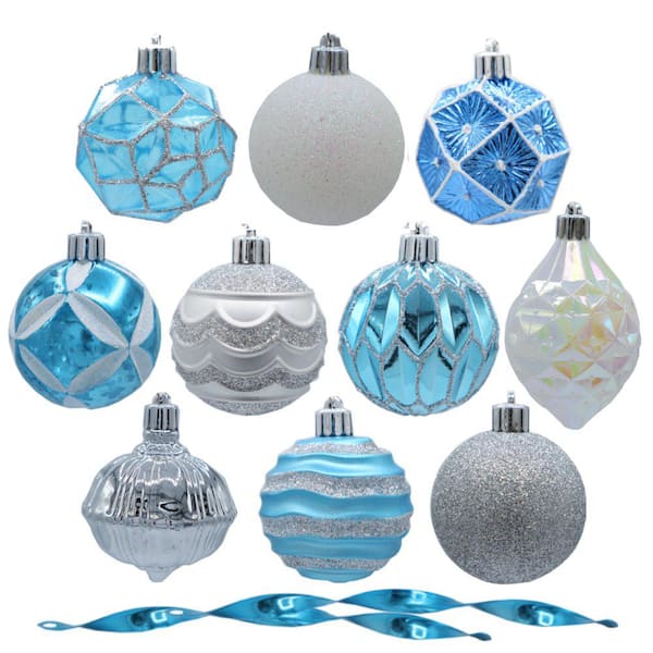 Home Accents Holiday 60 mm Assorted Ornament (101-Count)