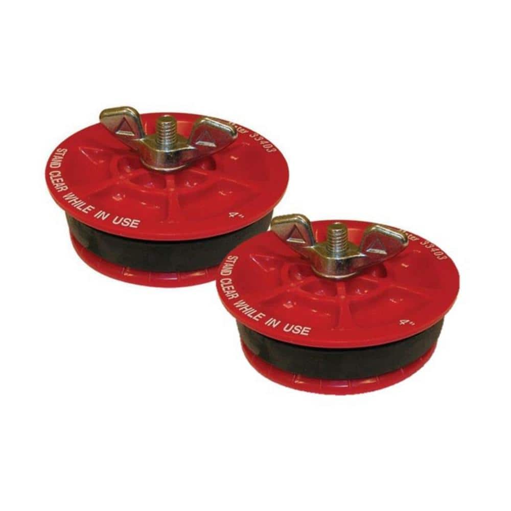 Gripper 4 in. Plastic Mechanical Test Plug (2-Pack) price history on PriceWatchPro
