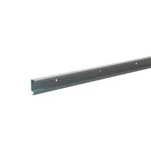 Maximum Load 40 in. Silver Hang Track