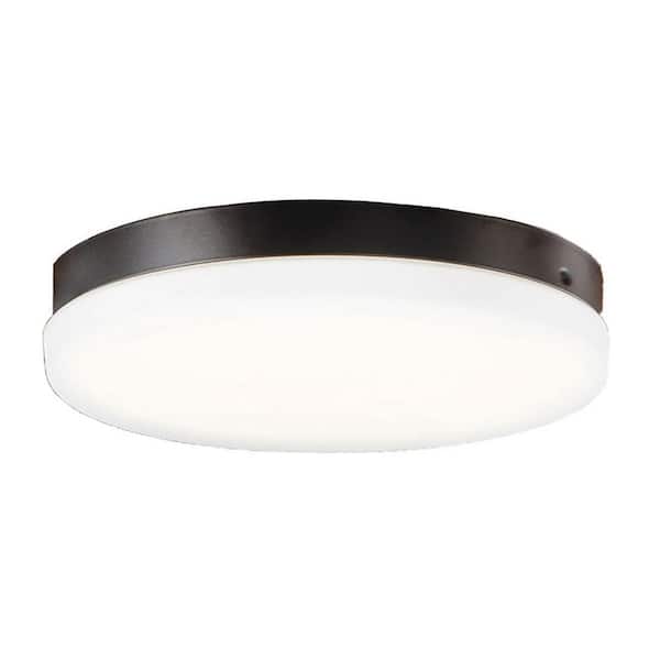 Aviator 5-Blade 1-Light Matte Black 3000K Integrated LED Ceiling Fan Light Kit