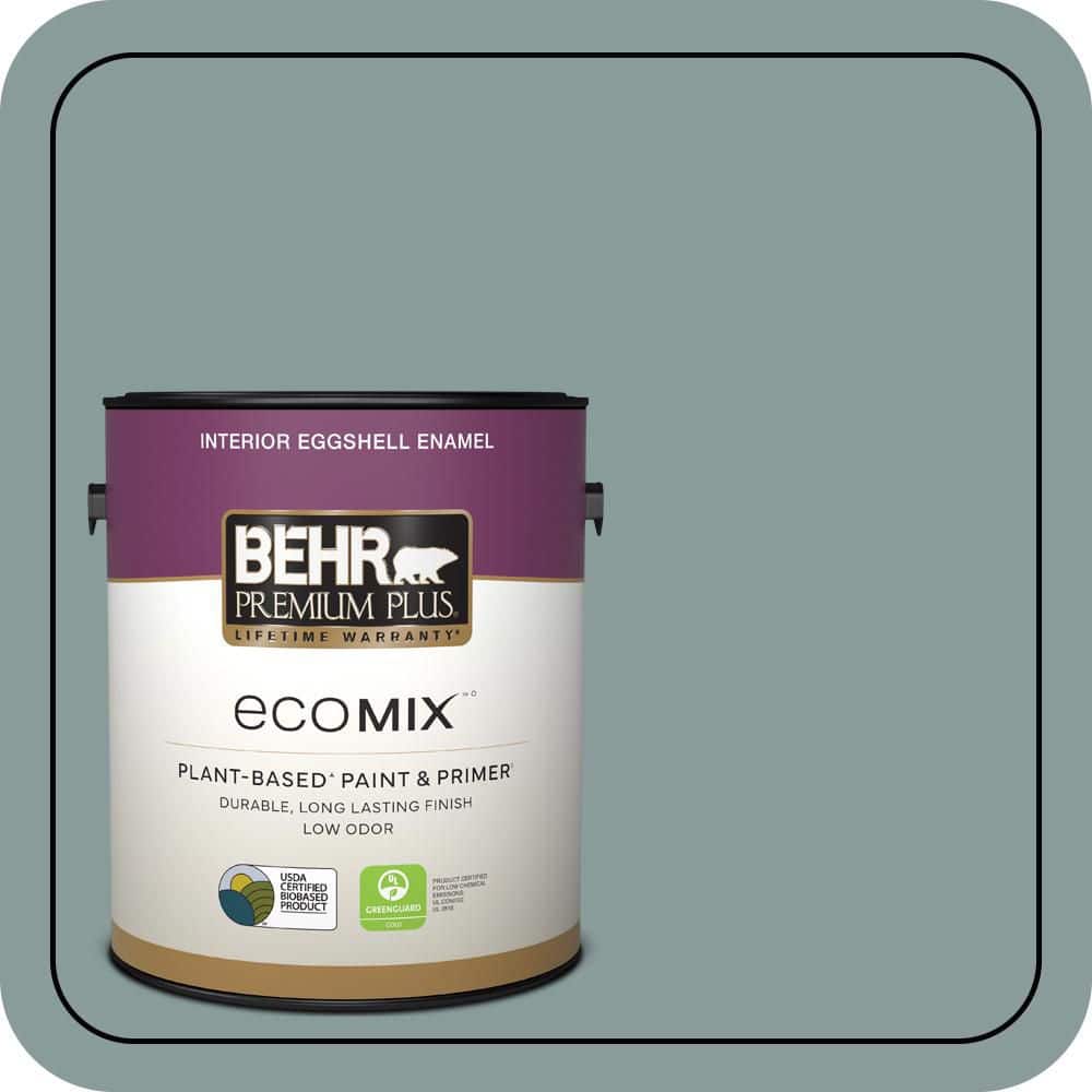 1 gal. Home Decorators Collection #HDC-AC-23 Provence Blue Eggshell Enamel EcoMix Plant-Based Interior Paint & Primer price history on PriceWatchPro