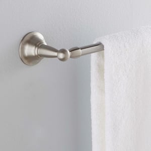 Sage 24 in. Towel Bar in Spot Resist Brushed Nickel